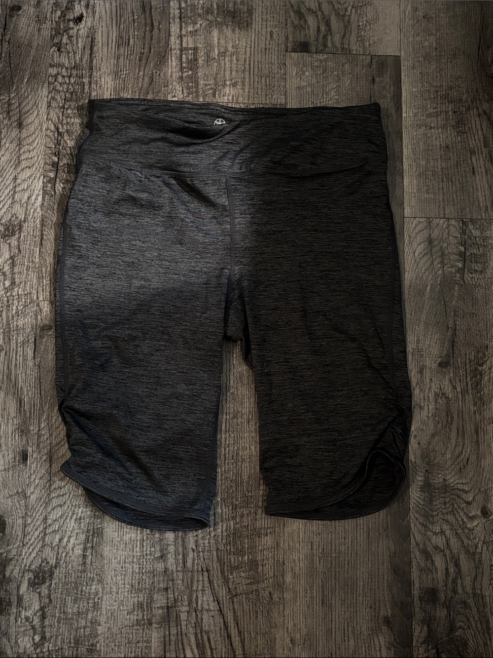 Gaiam 10 Inch Bike Shorts - Charcoal Grey - Size Large